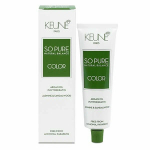 KEUNE SO PURE COLOR  #6.00 СТОЙКИЙ КРАСИТЕЛЬ ТЁМНЫЙ НАТУРАЛЬНЫЙ БЛОНДИН, С ПОКРЫТИЕМ СЕДИНЫ, 60 мл